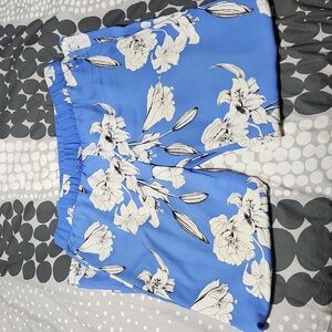 EUC Cubus blue & white flower pants